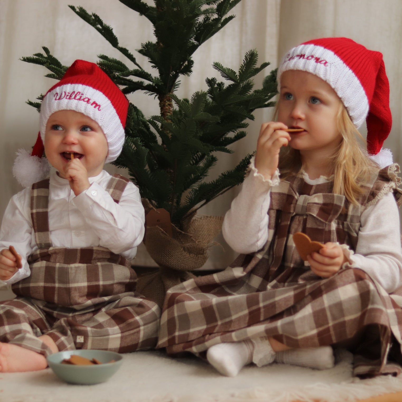 nissehue med navn, navn nissehue, nissehue, nissehue strik