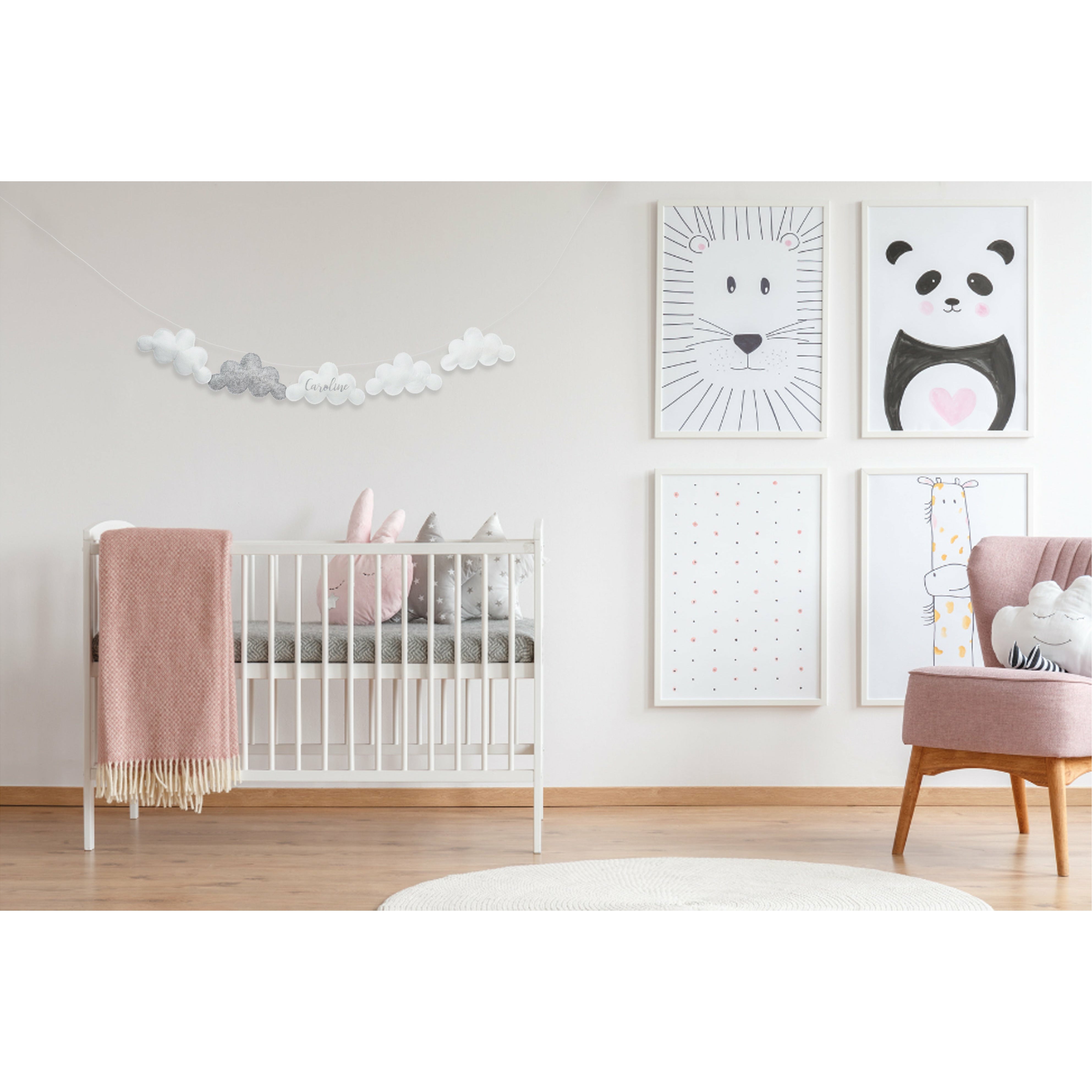 baby guirlande, sky guirlande baby gave, babyshower guirlande,baby gaver, gave nyfødt